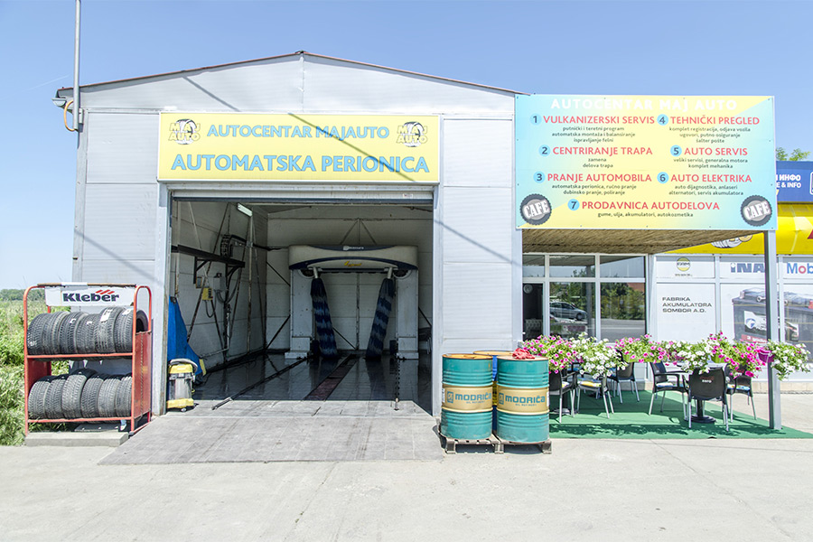 automatska auto perionica Maj Auto u Staroj Pazovi